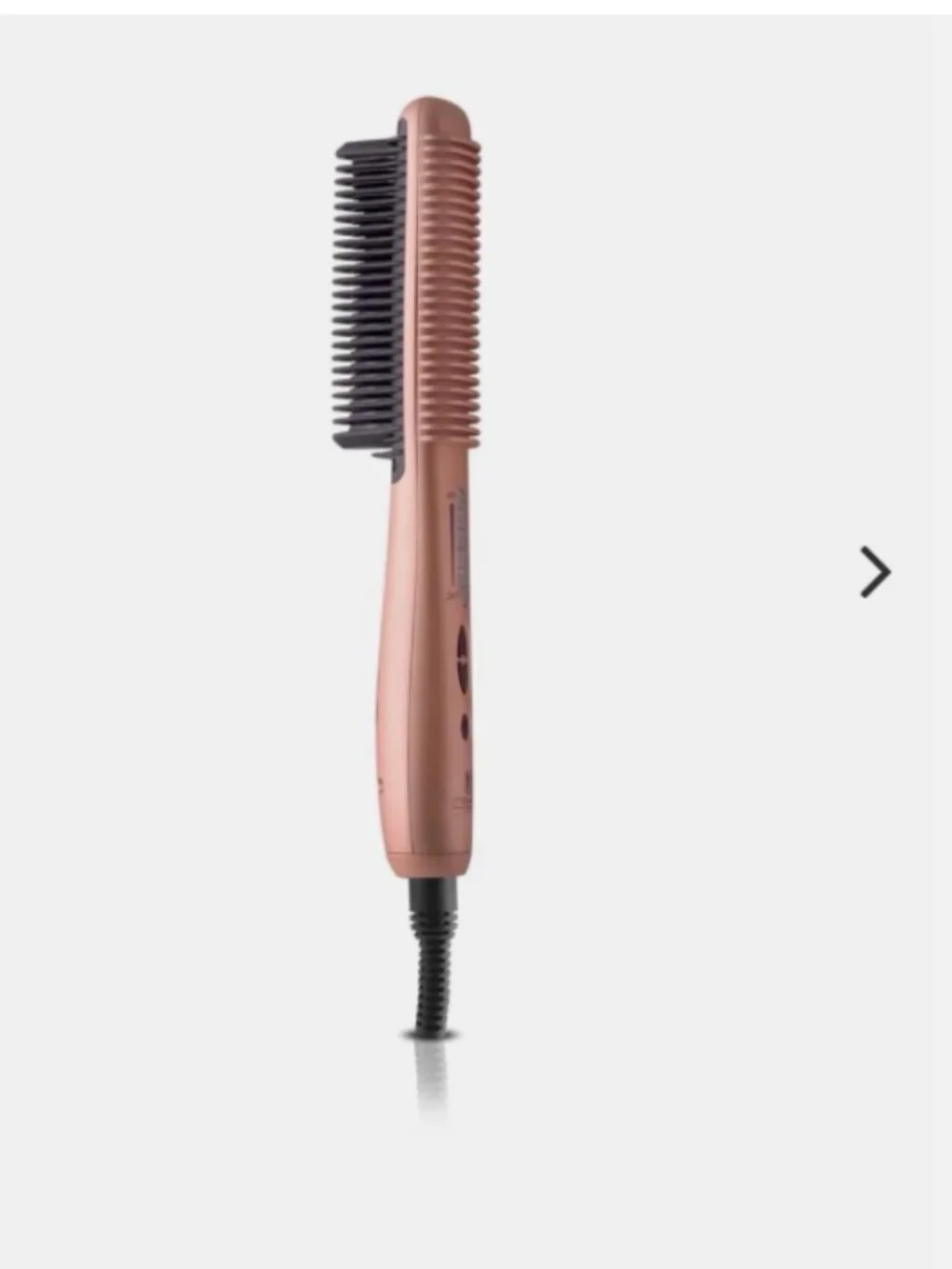 Ceramic Hair Brush in Rose Gold Dual Voltage $500